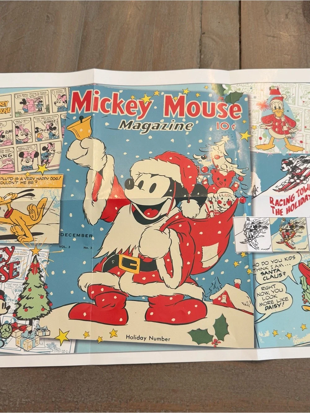 Ceaco 1000 Piece Jigsaw Puzzle Retro Reimagined Mickey Mouse Magazine Silver